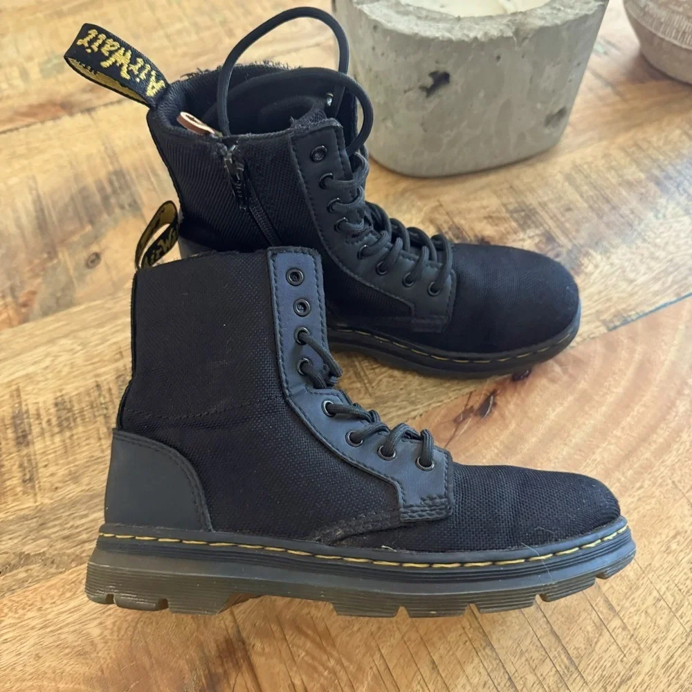 Dr. Martens Combs Boot - Little Kid / Big Kid - Black Size 2